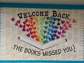 Welcome back to the library 2021-22 school year.